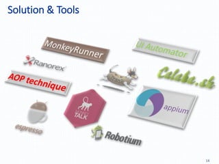 Solution & Tools
14
 