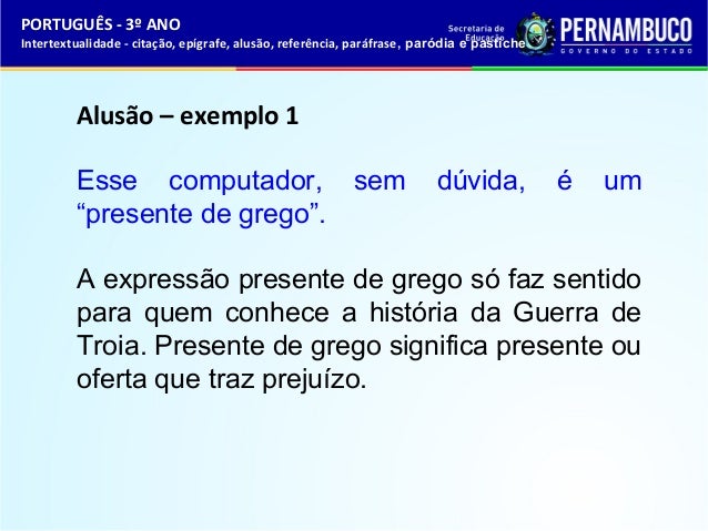 Intertextualidade
