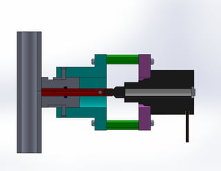 Test Section of the
Experimental Setup
Branch fitting
Teflon piece
6 mm diam rod
seal
4x 1/4" hex male-female
standoff (aka spacers)
Spacer Length: 2 inches
6 mm diam probe
stem
mounting board to
hold actuator
size 14 captive
linear actuator
(Manufactured by
Haydon Kerk)
 