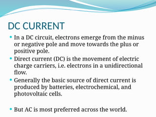 AC DC Current system , AC and DC System w | PPTX