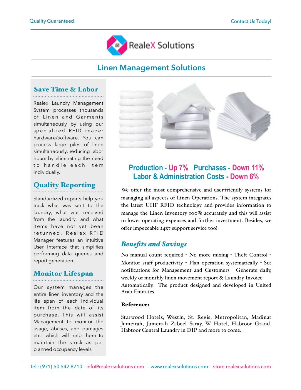 Linen Management System