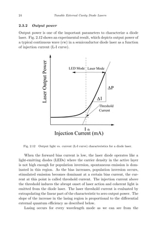 Tunable External Cavity Diode Lasers Cunyun Ye | PDF