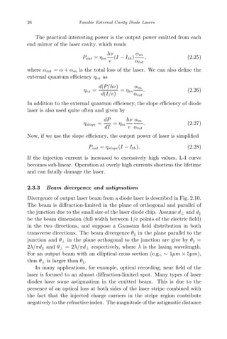 Tunable External Cavity Diode Lasers Cunyun Ye | PDF