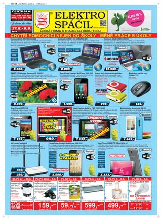 Leták ELEKTRO Spáčil | PDF