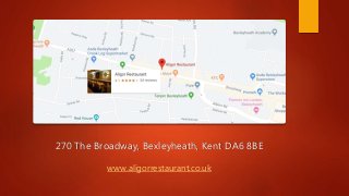Aligor Restaurant - Best Indian Restaurant & Takeaway In The Broadway