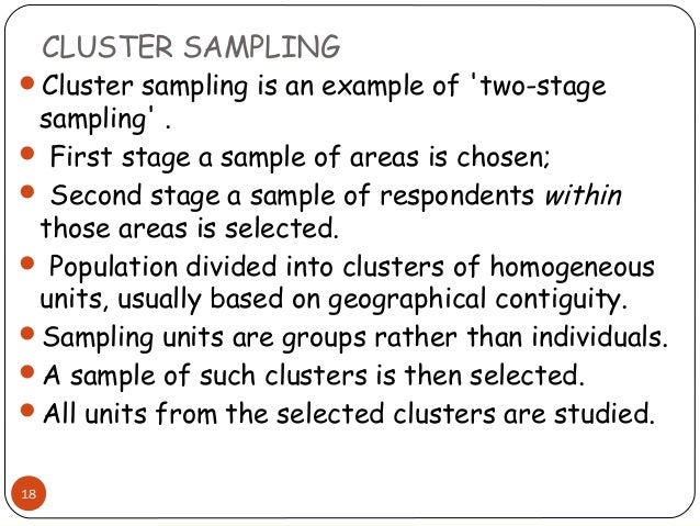 CLUSTER SAMPLING EXAMPLE EBOOK CLUSTER SAMPLING EXAMPLE EBOOK