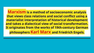 439938326-Marxism-in-education lesson ppt | PPTX