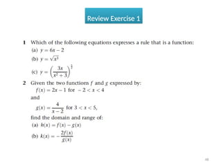 48
Review Exercise 1
 