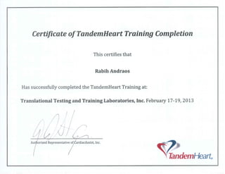 TH Certification