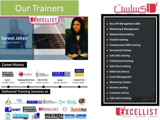 Our Trainers
 