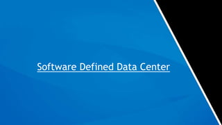 Software Defined Data Center
 