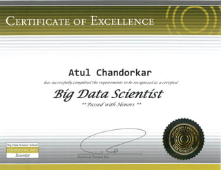Atul Chandorkar_Big Data Scientist (Honors)
