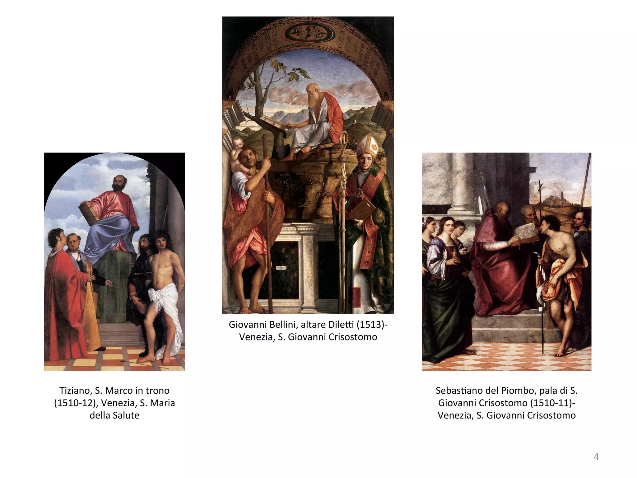 43bis titien saint marc entre les saints sébastien, roch, côme et ...