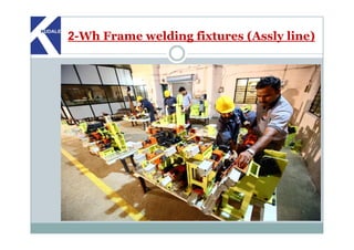 2-Wh Frame welding fixtures (Assly line)
 
