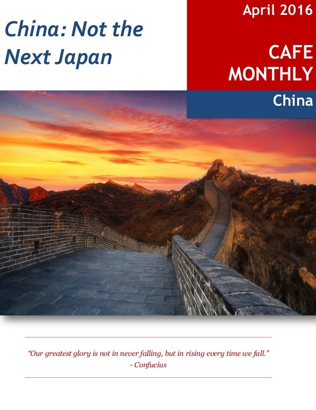 Is China the next Japan