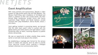 Net Jet Event Examples NetJets Social Media Case Study_FINAL | PDF