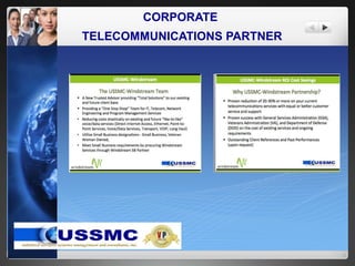 CORPORATE
TELECOMMUNICATIONS PARTNER
 