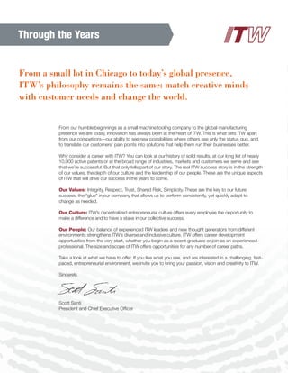 2016 Make Your Mark at ITW | PDF