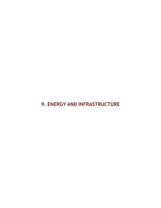 9. ENERGY AND INFRASTRUCTURE
 