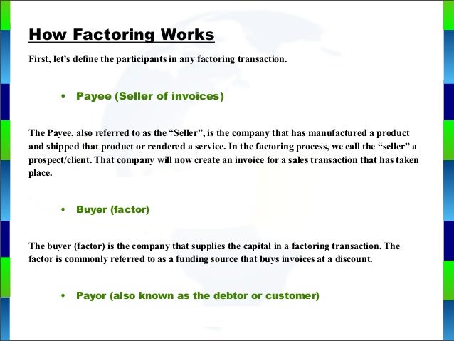 how to profit from factoring 2015 how factoring works