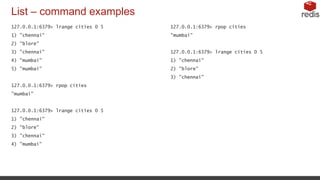 Redis and it's data types | PPTX