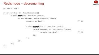 Redis and it's data types | PPTX