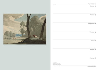 Notes
Week 16 April 2010
Monday 12
Tuesday 13
Wednesday 14
Thursday 15
Friday 16
Saturday 17
Sunday 18
The Art Fund Diary 2010
Bertram Nicholls
Meadow near Lancing, 1933
Towner Art Gallery, Eastbourne
 