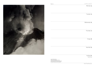 Week 25 June 2010
Monday 14
Tuesday 15
Wednesday 16
Thursday 17
Friday 18
Saturday 19
Sunday 20
The Art Fund Diary 2010
Captain Alfred Buckham
Twenty aerial photographs, 1916–35
Scottish National Portrait Gallery, Edinburgh
© Courtesy of Richard and John Buckham
Father’s Day
 