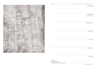 Week 49 November/December 2010
Monday 29
Tuesday 30
Wednesday 1
Thursday 2
Friday 3
Saturday 4
Sunday 5
The Art Fund Diary 2010
Ben Nicholson
Siena (large version), 1966
Ashmolean Museum, Oxford
© Angela Verren-Taunt 2009. All Rights Reserved, DACS
St Andrew (Scotland)
 