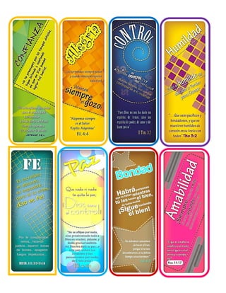 MARCADORES DE BIBLIA