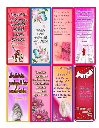 MARCADORES DE BIBLIA