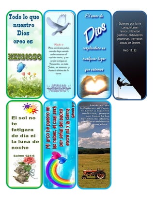 MARCADORES DE BIBLIA