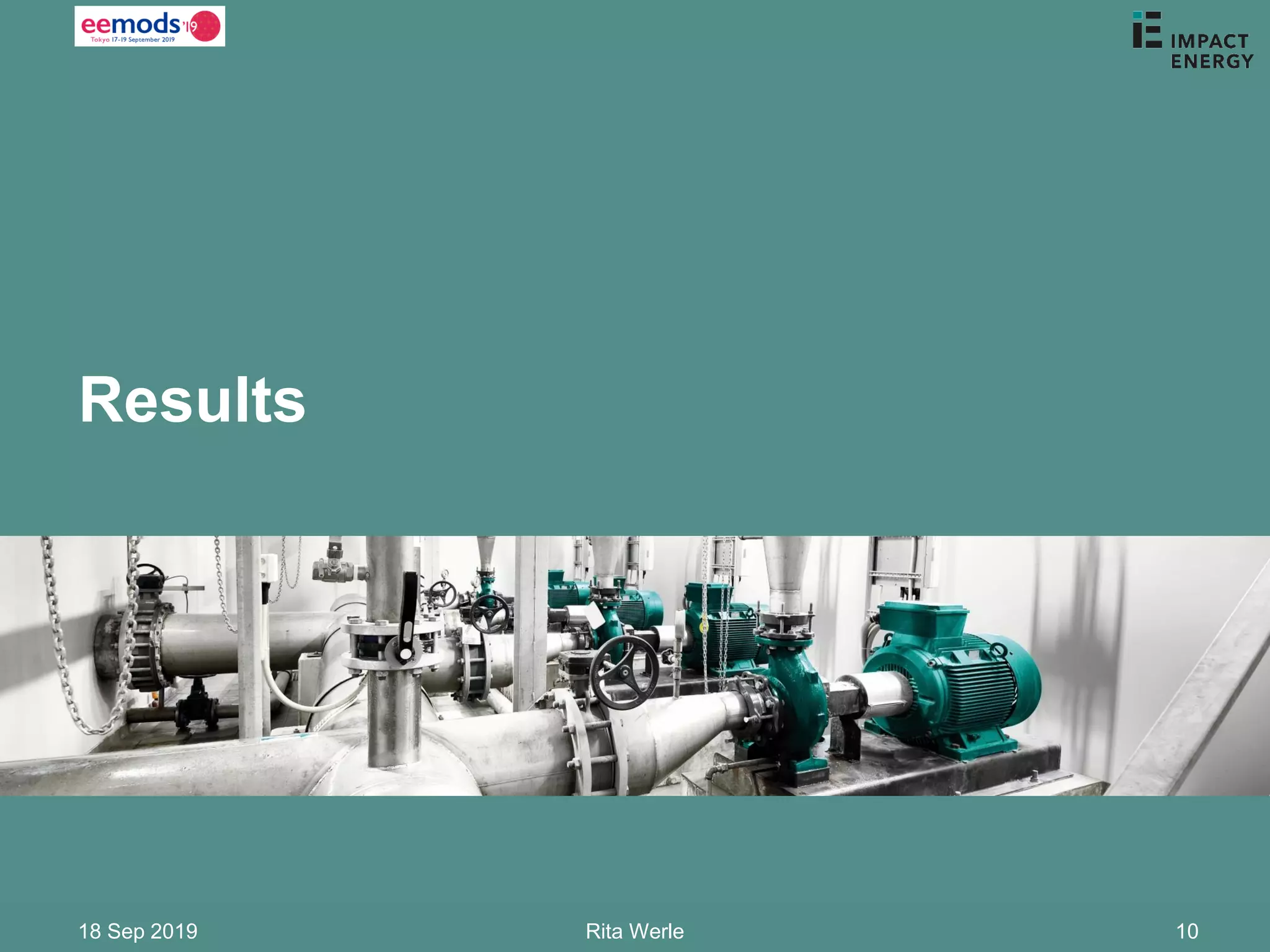 Results
18 Sep 2019 Rita Werle 10
 