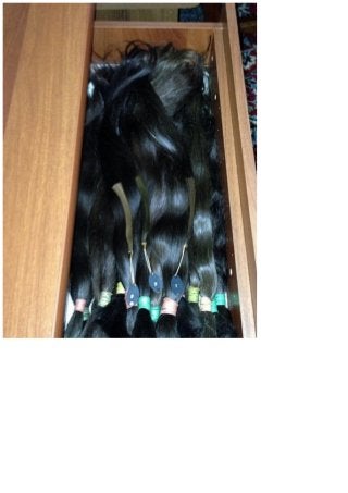 Virgin Human Hair is unprocessed. Strong, long, soft and health!