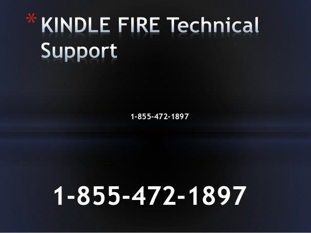 amazon kindle fire phone number
