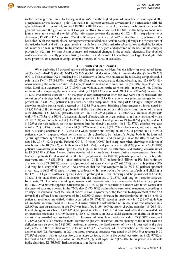 "Differential diagnosis of patients with temporomandibular joint pain