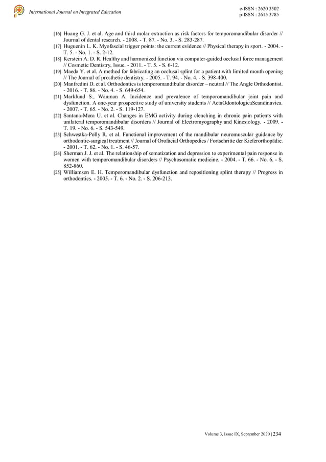 "Differential diagnosis of patients with temporomandibular joint pain