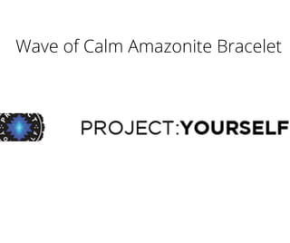 Wave of Calm Amazonite Bracelet
 