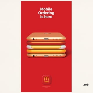 McDonald's Mobil Sipariş Reklamı