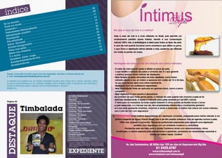 ..... 06
                                                                                                                                        ............
                                                                                                                 ......  ............               ....... 0
                                                                                                                                                                 8
                                                                                                  ............                        ............
                                                                                  ............                      .. ............                   ....... 11
                                                                     ............                     ............                      ............
                                                      ............                   ............                        ............          ............
                                                                                                                                                             .. 12
                                       ............                     ............         ..........    ............         ............
                      .... ..........                 .... ..........                   ....                               ....                          ..... 14
            ndo ....                   ............                       ............                      ............                    ............
Eu no mu           a ..  ............            ........  ............                .... ............               .... ............                 ..... 16
          a mod ....................                                     ............                    ............                       ............
V ocê n           ......                           ...... ............             ....  ............                   .... ............              ........ 2
                                                                                                                                                                     0
          do + ..                    lizado                           ............                        ............                   ............
 Corren             P ersona ......................                                   .. ............                  .. ............                   .. ..... 22
           mento                        ..                               ............                    ............                       ............
 Treina                 ositiva                          ............                    ............                       ............                      ......24
               ção p                       ............                    ............                       ............          ..........  ............ . 26
  Ali menta        ..........  ..........                   .... ........                     .. ..........                      ..                            ....
           porte                             ............                      ............                       ............ ....................
  Passa                       ............                      ............                       ............                   ....                                28
              ida de ....                    .... ............              ...... ............ ....................                          ........ ............
   P ós-ativ            et    ............              .... ............ ..................                                   ............                   .. ..... 30
             Gourm                        ............ ................                                         ............                    ............
   Sabor                     ação                                                                ............                    ............                      ... 31
                 augur                          ............                     ............                     ............            .......... ............
    Aco   nte In               .... ..........                  ....  ..........                ......   ........                    ....                          ..... 33
                   estilo                         ............                   ............                        ............                   ............
     Viv  er com          ema        s ........               .... ............                  ....  ............              ....  ............                ...... 34
                os cin                         ............                      ............                     ............                      ............
      B reve n              .... ............                    .. ............                 .. ............                    .. ............
                ho ......                         ............                   ............                       ............
      É o bic                       Jorge                          ............                       ............
                ce    Salve                        il a ........                 .... ............
       Aconte                       te da V                        ............
                      Semen ....................
        Aco  ntece            ws ..     ..
                 ce Sho
         Aconte


     Espaço reservado ao leitor para envio de sugestões, dúvidas e críticas através do
     e-mail: revistaposiatividade@yahoo.com.br

     “A MATÉRIA DO GILBERTO GIL DA EDIÇÃO ANTERIOR RELATOU BEM COMO FOI O SHOW: SUCESSO TOTAL!
     AS DICAS GASTRONÔMICAS E DE TURISMO TAMBÉM ESTÃO ÓTIMAS! FORA AS RELATIVAS AOS ESPORTES E
     SAÚDE! CONTINUEM ASSIM: LEVANDO MUITA POSIATIVIDADE A TODOS!!!”
     ROBERTO A.



                                                                                                                Jornalista responsável
                                                                                                                Mel Simões
                                                                                                                Colunista
     Página 20                                                                                                  Acácio Tolentino
                                                                                                                Colunista “Eu no mundo“


                            Timbalada
                                                                                                                Rafael Ajuz
                                                                                                                Colunista “Você na Moda”
                                                                                                                Equipe Finíssimo
                                                                                                                Colunista “Viver com Estilo”
                                                                                                                Sandra Tumelero
                                                                                                                Colunista “É o Bicho”
                                                                                                                Ricardo Antônio
                                                                                                                Colunista “Correndo +”
                                                                                                                Renato André
                                                                                                                Colaboraram nesta edição:
                                                                                                                Karen Moreno, Elcio Vieira e Ronia Alves
                                                                                                                Fotograﬁa
                                                                                                                Equipe POSIATIVIDADE
                                                                                                                Projeto Gráﬁco e Diagramação
                                                                                                                Azê Marketing
                                                                                                                Contato Comercial
                                                                                                                (61) 9261-2778
                                                                                                                revistaposiatividade@yahoo.com.br
                                                                                                                www.posiatividade.com.br
                                                                                                                 A Revista POSIATIVIDADE não se responsabiliza pelos
                                                                                                                 anúncios veiculados, como também não se responsabiliza
                                                                                                                 pelas matérias publicadas, que são de responsabilidade
                                                                                                                 de seus autores.
 