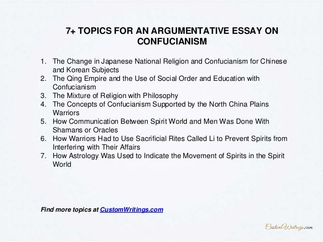 Confucianism System - Words | Essay Example
