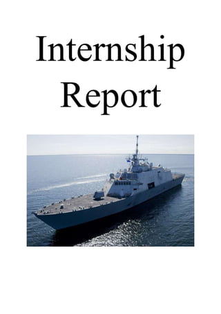 Internship
Report
 