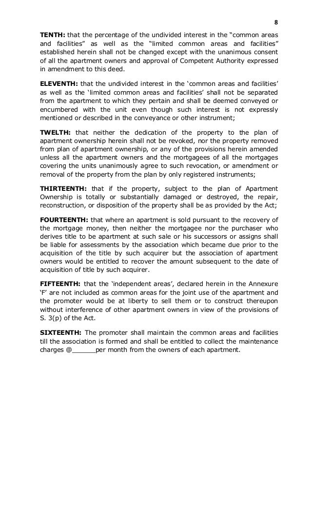 The UP Apartment Rules, 2011