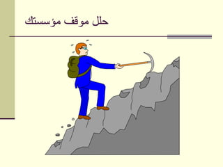 ‫مؤسستك‬ ‫موقف‬ ‫حلل‬
 