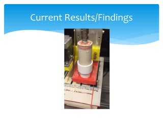 Current Results/Findings
 