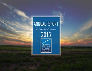ANNUALREPORT
to the City of Lawton
2015
 