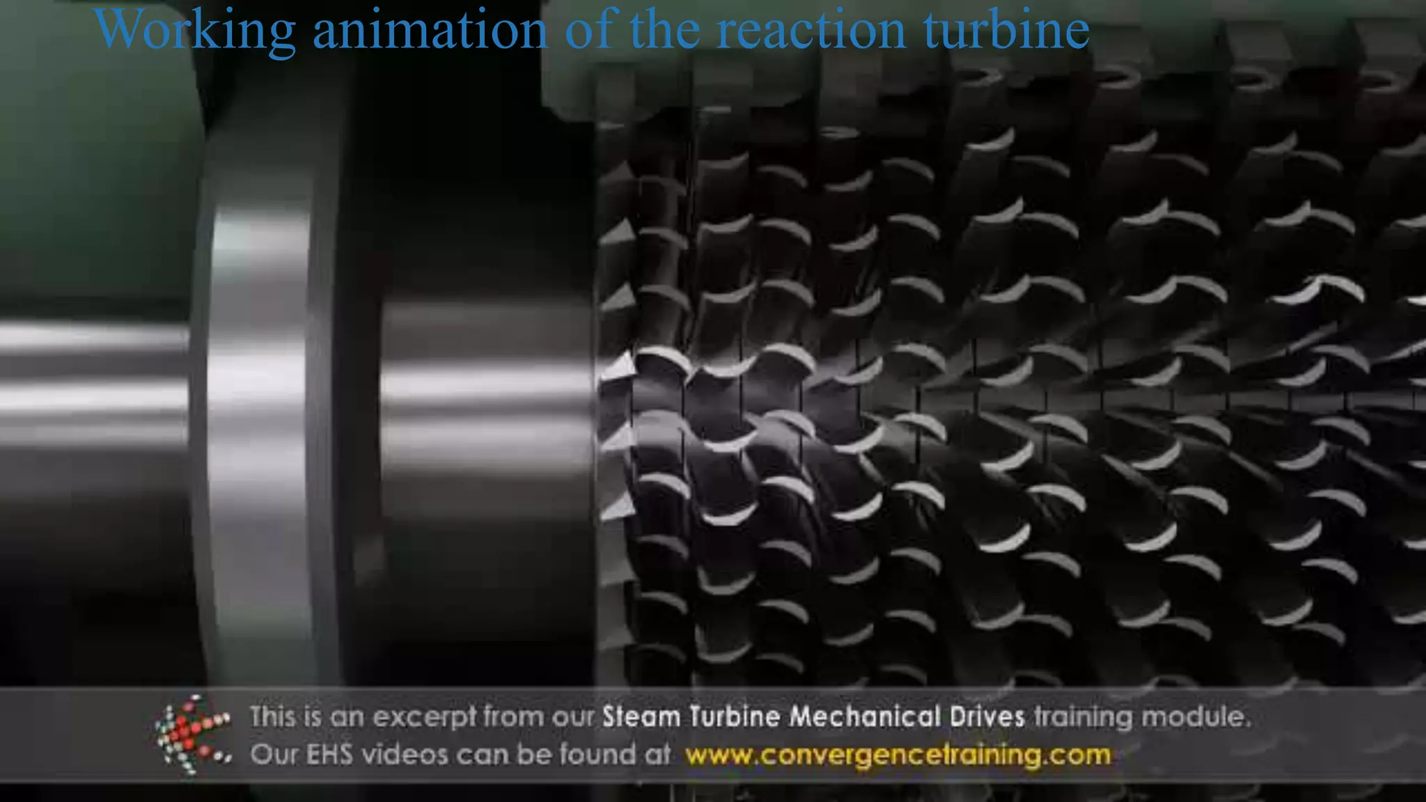 Impulse and reaction steam turbines | PPTX