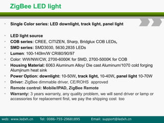 ZigBee Smart LED light | PDF