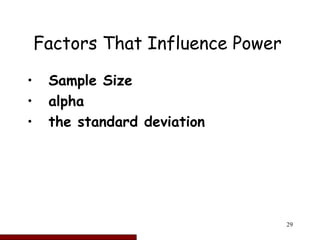 Statistical Power And Sample Size Calculations .ppt