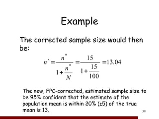 Statistical Power And Sample Size Calculations .ppt
